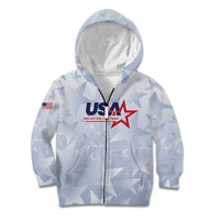 Custom USA Soccer Team 2026 Kid Hoodie One Nation One Team - Wonder Print Shop