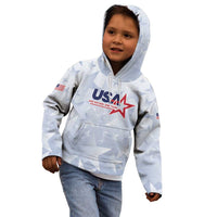 Custom USA Soccer Team 2026 Kid Hoodie One Nation One Team - Wonder Print Shop