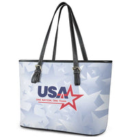 USA Soccer Team 2026 Leather Tote Bag One Nation One Team - Wonder Print Shop