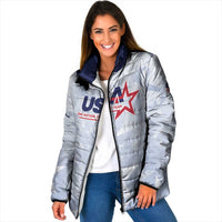 Custom USA Soccer Team 2026 Padded Jacket One Nation One Team - Wonder Print Shop