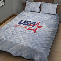 USA Soccer Team 2026 Quilt Bed Set One Nation One Team - Wonder Print Shop