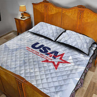 USA Soccer Team 2026 Quilt Bed Set One Nation One Team - Wonder Print Shop