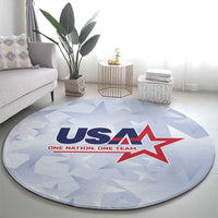 USA Soccer Team 2026 Round Carpet One Nation One Team - Wonder Print Shop