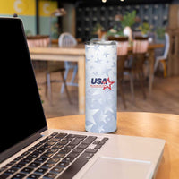 Custom USA Soccer Team 2026 Skinny Tumbler One Nation One Team - Wonder Print Shop