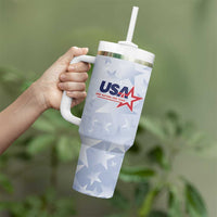 Custom USA Soccer Team 2026 Tumbler With Handle One Nation One Team - Wonder Print Shop