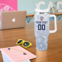 Custom USA Soccer Team 2026 Tumbler With Handle One Nation One Team - Wonder Print Shop