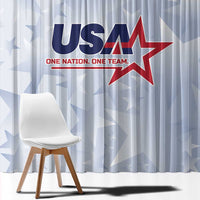 USA Soccer Team 2026 Window Curtain One Nation One Team - Wonder Print Shop