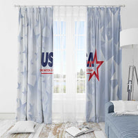 USA Soccer Team 2026 Window Curtain One Nation One Team - Wonder Print Shop