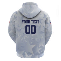 Custom USA Soccer Team 2026 Zip Hoodie One Nation One Team - Wonder Print Shop