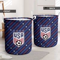 Soccer USA 2026 Laundry Basket Stronger Together We Are One Nation - Wonder Print Shop