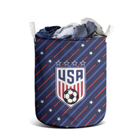 Soccer USA 2026 Laundry Basket Stronger Together We Are One Nation - Wonder Print Shop