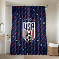 Soccer USA 2026 Bathroom Set Stronger Together We Are One Nation - Wonder Print Shop