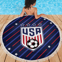Soccer USA 2026 Beach Blanket Stronger Together We Are One Nation - Wonder Print Shop