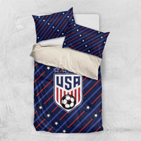 Soccer USA 2026 Bedding Set Stronger Together We Are One Nation - Wonder Print Shop