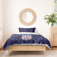 Soccer USA 2026 Bedding Set Stronger Together We Are One Nation - Wonder Print Shop