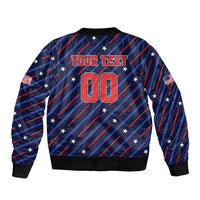 Custom Soccer USA 2026 Bomber Jacket Stronger Together We Are One Nation - Wonder Print Shop