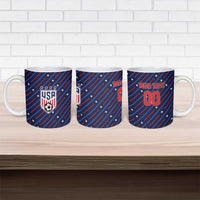 Custom Soccer USA 2026 Ceramic Mug Stronger Together We Are One Nation - Wonder Print Shop