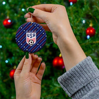 Soccer USA 2026 Ceramic Ornament Stronger Together We Are One Nation - Wonder Print Shop