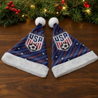 Soccer USA 2026 Christmas Santa Hat Stronger Together We Are One Nation - Wonder Print Shop