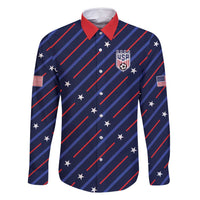 Custom Soccer USA 2026 Family Matching Mermaid Dress and Hawaiian Shirt Stronger Together We Are One Nation - Wonder Print Shop