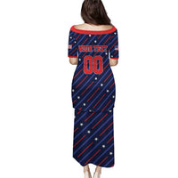 Custom Soccer USA 2026 Family Matching Puletasi and Hawaiian Shirt Stronger Together We Are One Nation - Wonder Print Shop