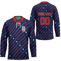 Custom Soccer USA 2026 Hockey Jersey Stronger Together We Are One Nation - Wonder Print Shop
