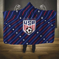 Soccer USA 2026 Hooded Blanket Stronger Together We Are One Nation - Wonder Print Shop