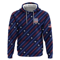 Custom Soccer USA 2026 Hoodie Stronger Together We Are One Nation - Wonder Print Shop