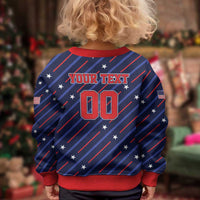 Soccer USA 2026 Kid Ugly Christmas Sweater Stronger Together We Are One Nation - Wonder Print Shop