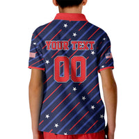 Custom Soccer USA 2026 Kid Polo Shirt Stronger Together We Are One Nation - Wonder Print Shop
