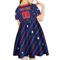 Custom Soccer USA 2026 Kid Short Sleeve Dress Stronger Together We Are One Nation - Wonder Print Shop