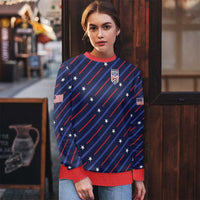 Soccer USA 2026 Ugly Christmas Sweater Stronger Together We Are One Nation - Wonder Print Shop