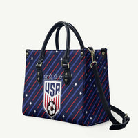 Soccer USA 2026 Leather Bag Stronger Together We Are One Nation - Wonder Print Shop
