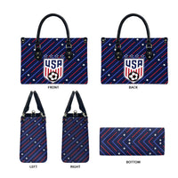 Soccer USA 2026 Leather Bag Stronger Together We Are One Nation - Wonder Print Shop