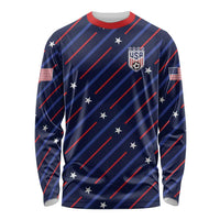 Custom Soccer USA 2026 Long Sleeve Shirt Stronger Together We Are One Nation - Wonder Print Shop