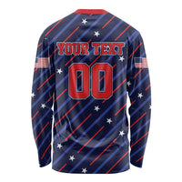 Custom Soccer USA 2026 Long Sleeve Shirt Stronger Together We Are One Nation - Wonder Print Shop