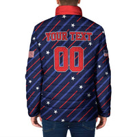 Custom Soccer USA 2026 Padded Jacket Stronger Together We Are One Nation - Wonder Print Shop
