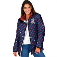 Custom Soccer USA 2026 Padded Jacket Stronger Together We Are One Nation - Wonder Print Shop