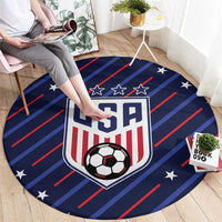 Soccer USA 2026 Round Carpet Stronger Together We Are One Nation - Wonder Print Shop