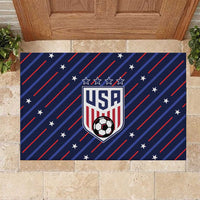 Soccer USA 2026 Rubber Doormat Stronger Together We Are One Nation - Wonder Print Shop