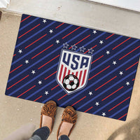 Soccer USA 2026 Rubber Doormat Stronger Together We Are One Nation - Wonder Print Shop