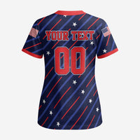 Custom Soccer USA 2026 Scrub Top Stronger Together We Are One Nation - Wonder Print Shop