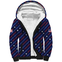 Custom Soccer USA 2026 Sherpa Hoodie Stronger Together We Are One Nation - Wonder Print Shop