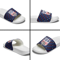 Soccer USA 2026 Slide Sandals Stronger Together We Are One Nation - Wonder Print Shop