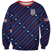 Custom Soccer USA 2026 Sweatshirt Stronger Together We Are One Nation - Wonder Print Shop