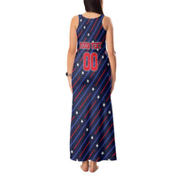 Custom Soccer USA 2026 Tank Maxi Dress Stronger Together We Are One Nation - Wonder Print Shop