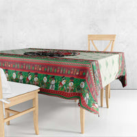 Biker Santa Motorcycle Christmas Tablecloth Santa Claus On A Motorcycle - Wonder Print Shop