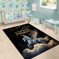 Fly Beyond Limits With Pegasus Area Rug