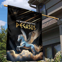 Fly Beyond Limits With Pegasus Garden Flag - Wonder Print Shop