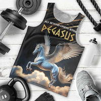 Personalized Fly Beyond Limits With Pegasus Men Tank Top - Wonder Print Shop